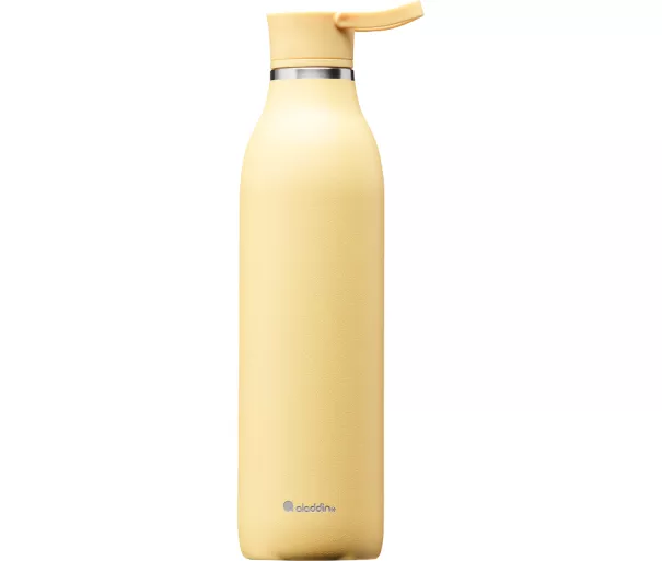 Thermobottle CityLoop Thermavac eCycle Water Bottle 0.6L, recycled stainless. Steel / Yellow