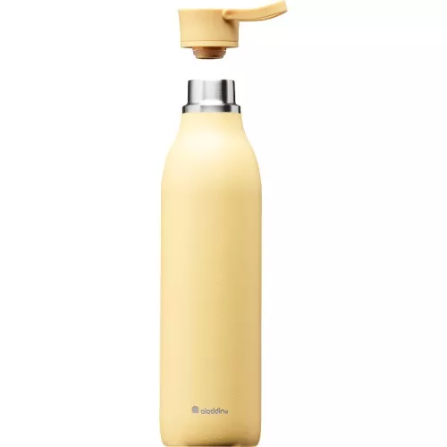 Thermobottle CityLoop Thermavac eCycle veepudel 0.6L, taaskasutatud roostevaba. Teras / kollane