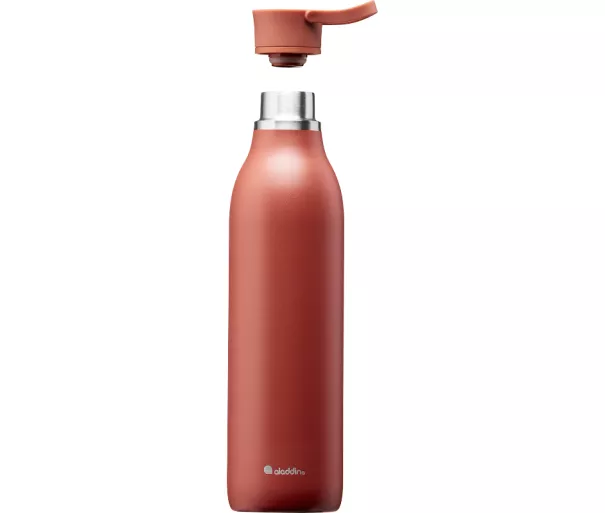 CityLoop Thermavac eCycle vandens butelis 0,6 l perdirbto nerūdijančio plieno. Plienas / terakota
