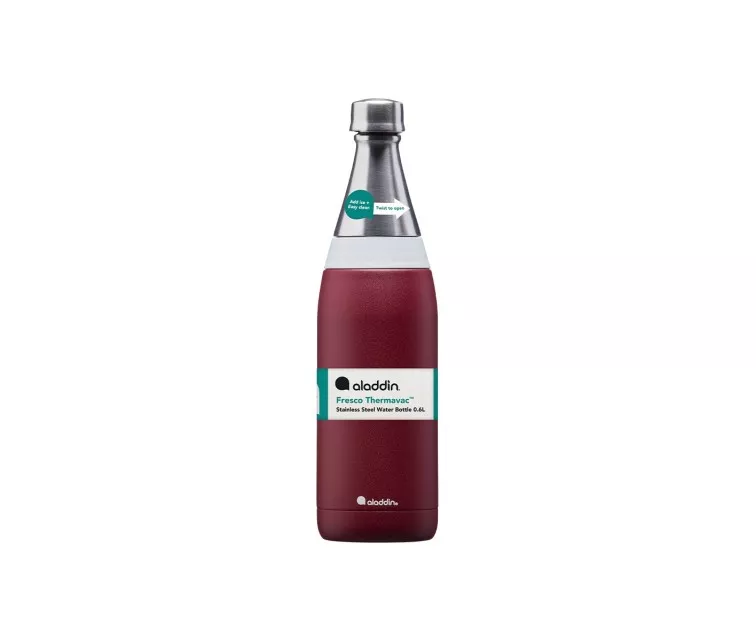 Thermo Bottle Fresco Thermavac Water Bottle 0,6L burgundy red