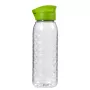 Pudel Dots Bottle 0,45L läbipaistev/roheline