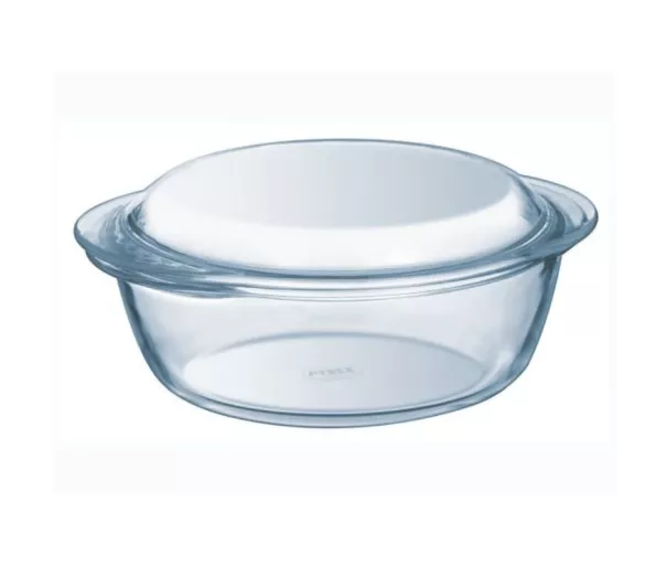 Стеклянная емкость с крышкой 1,4 л Pyrex Essentials Ø17 см