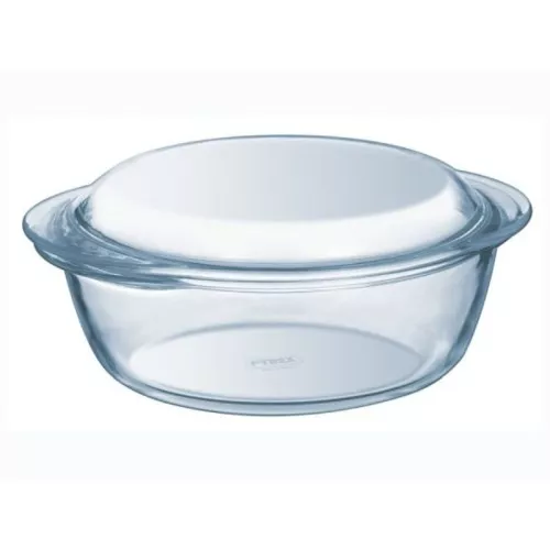 Stiklinis indas su dangteliu 3 l Pyrex Essentials Ø22 cm
