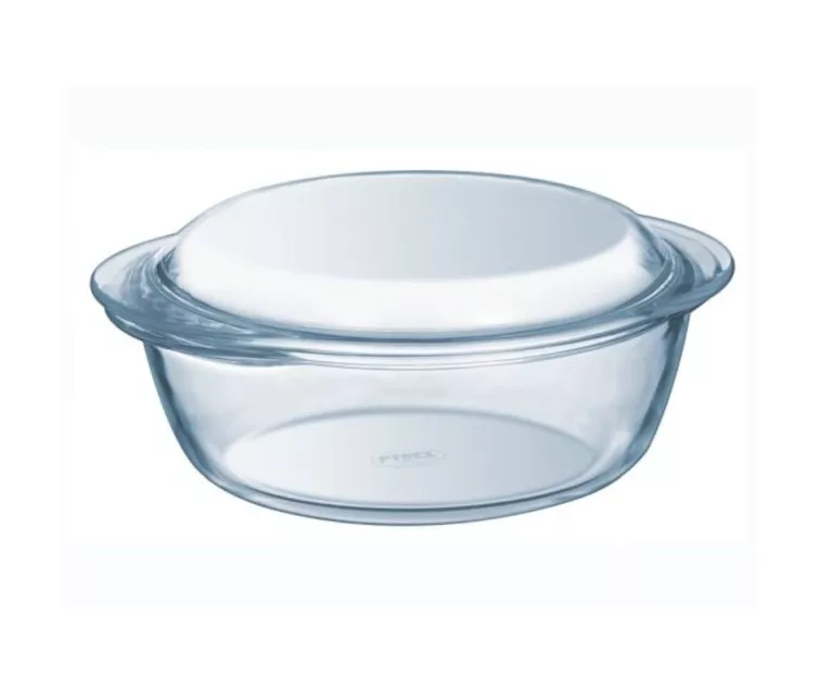 Stiklinis indas su dangteliu 3 l Pyrex Essentials Ø22 cm