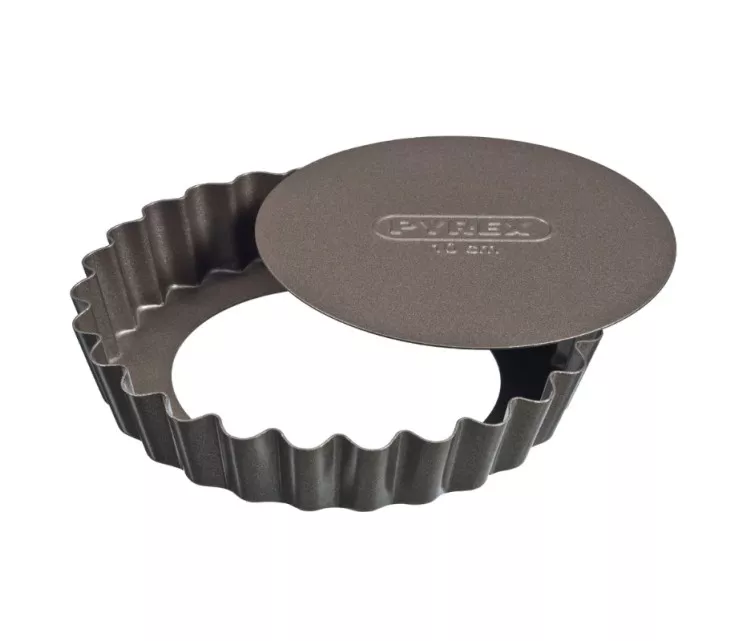 Koogivormide komplekt 4 tk. eemaldatava põhjaga Ø10cm