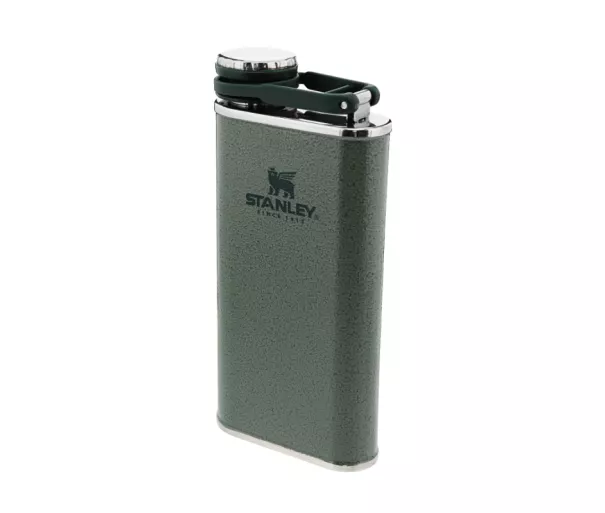 Pläsku The Easy-Fill Wide Mouth Flask 0,23L roheline