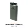 The Easy-Fill Wide Mouth Flask 0,23L green