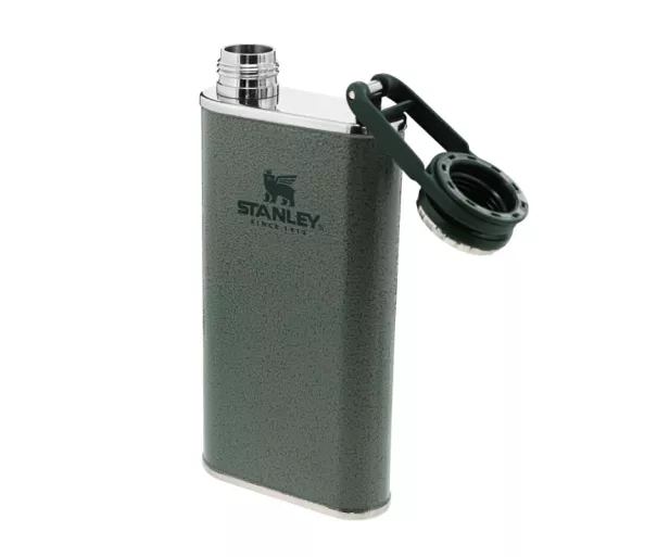 Pläsku The Easy-Fill Wide Mouth Flask 0,23L roheline