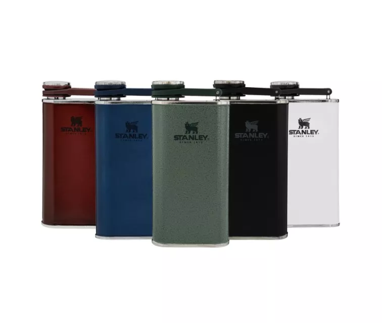 The Easy-Fill Wide Mouth Flask 0,23L green