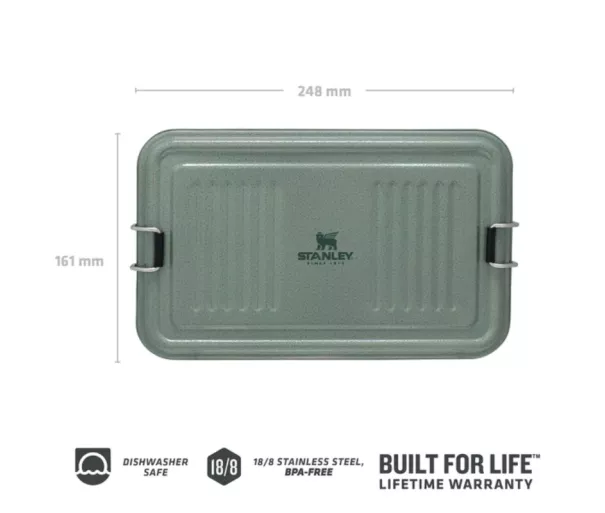 Multifunctional box The Legendary Useful Box 1.18L green