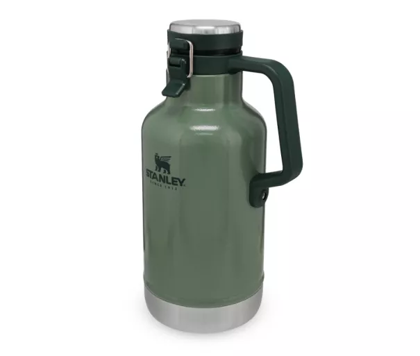 Beer pitcher The Easy-Pour Growler Classic 1,9L green
