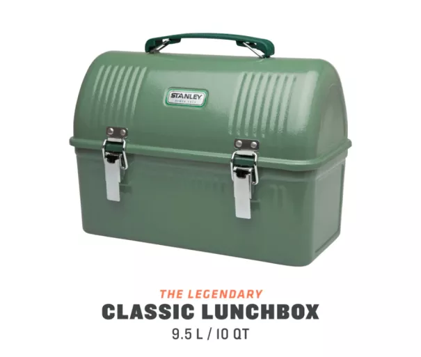 Pietų dėžutė The Legendary Classic Lunchbox, žalia, 9,5 l
