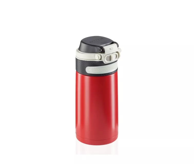 LEIFHEIT Thermo Mug Flip 350ml red