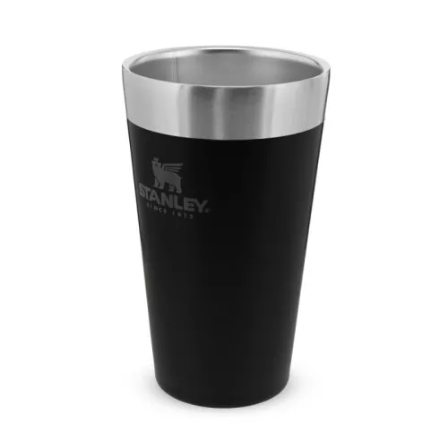 Пивная кружка The Stacking Tumbler 0,47 л матовая черная
