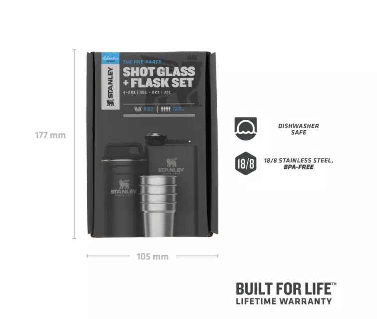 Rinkinys Stanley Adventure, juodas