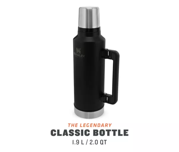 Termoss The Legendary Classic Bottle 1,9L mat black