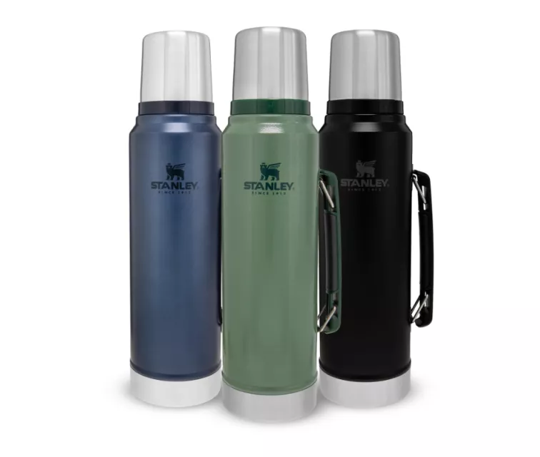 Termoss Legendinis klasikinis butelis 1 l juodas