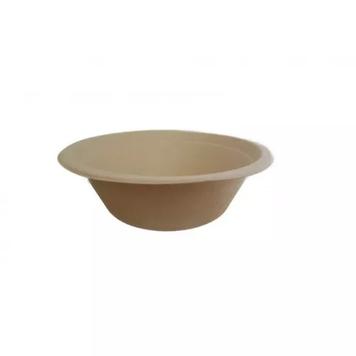 Compostable sugar cane bowls Go Green 360ml 10pcs/0,08kg