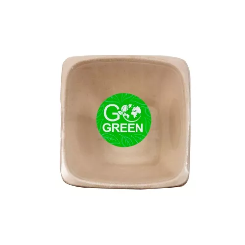 Чаши сахарного тростника 1300мл квадрат 5 шт./ 0,16 кг