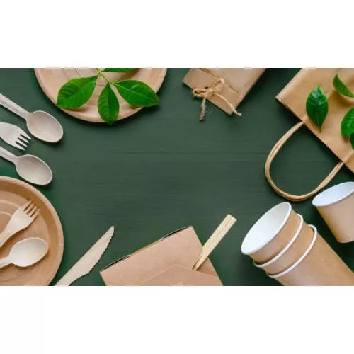 Компостируемые тростниковые соломинки Go Green 20 шт./ 0,08 кг