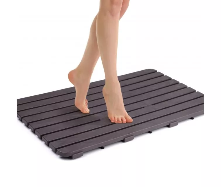 Dušo padėklas 80x50 cm rudos spalvos