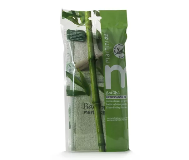 Luffa and bamboo strip Bamboo