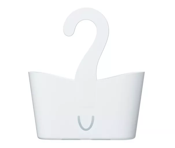 Hanging bathroom multifunctional shelf 25x9x28cm white