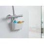 Hanging bathroom multifunctional shelf 25x9x28cm white