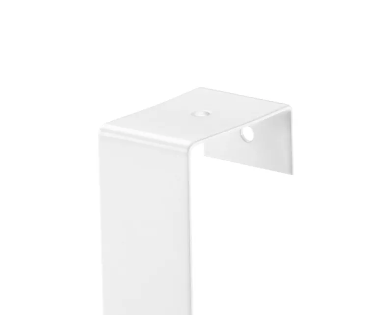 Kabliukas durims pakabinti / 1 kabliukas / baltas