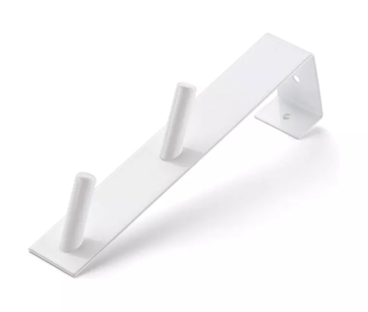 Uksekonks riputamiseks / 2 konksu / valge