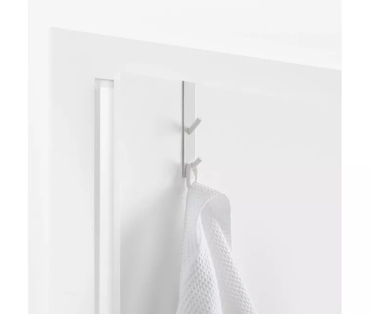 Uksekonks riputamiseks / 2 konksu / valge