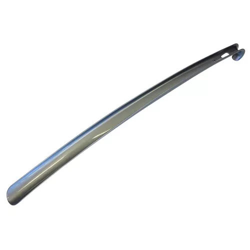Plastic shoehorn 65cm grey