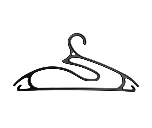 Plastikinės pakabos drabužiams 5in1, 5 vnt., Collection, 42 cm, mėlynos