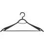 Clothes hangers 2pcs plastic Eco Wood Collection 43cm assorted, light grey/beige/black