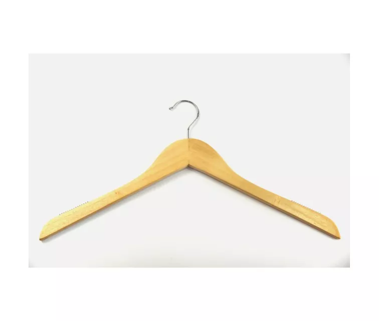 Clothes hangers 3 pcs. wooden Wood 44,5cm