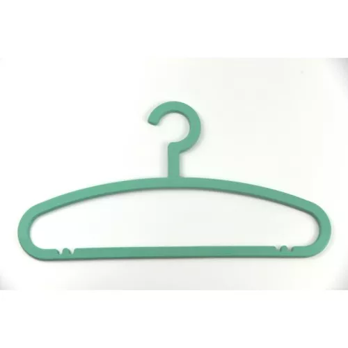 Плечики для одежды 5шт. пластик Basic 42,5см в ассортименте, голубой / зеленый / красный / серо-зеленый / желтый