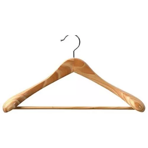 Вешалка для одежды деревянная Wood Luxury 45см