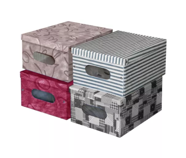 Vinyl folding box 50x40x25cm Marilyn Box assorted