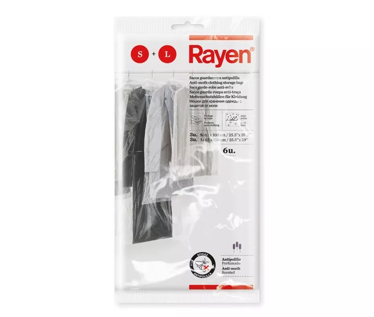 Drabužių maišeliai nuo kandžių, 6 vnt.