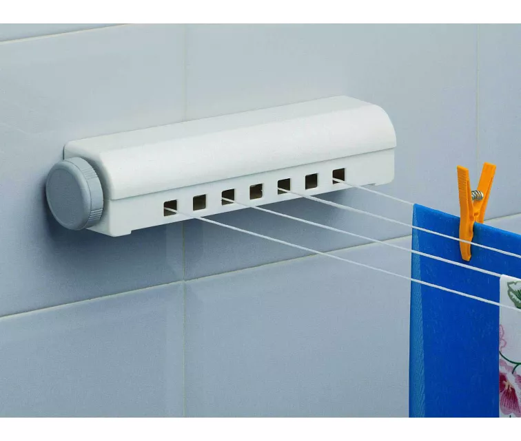 Retractable clothesline 14m