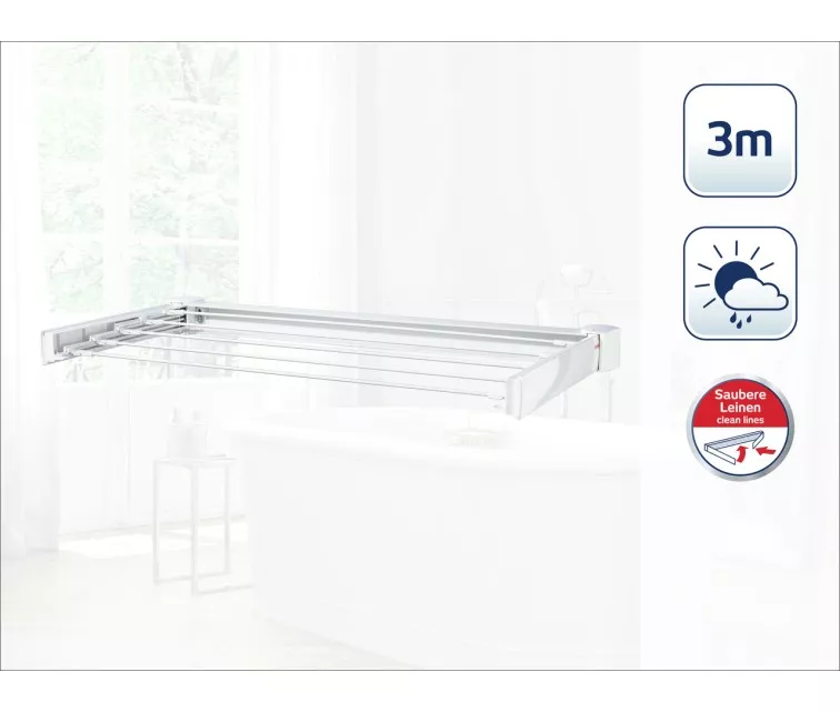 LEIFHEIT Hастенная cушилка для белья Telegant 30 Protect