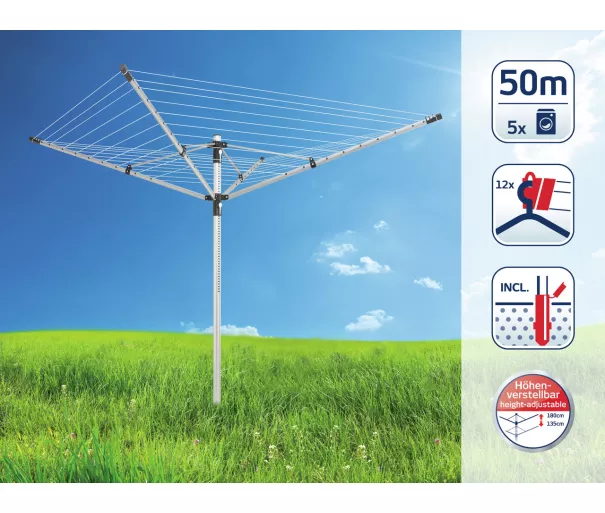 LEIFHEIT Роторная сушилка для белья LinoPush 500