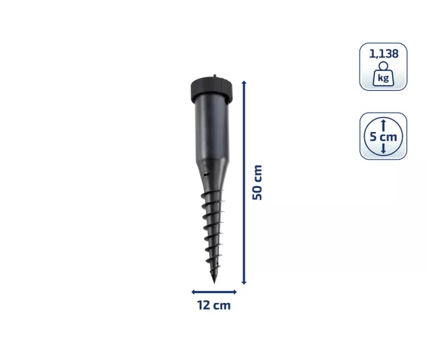 LEIFHEIT Pin centering screw-in rotary joystick