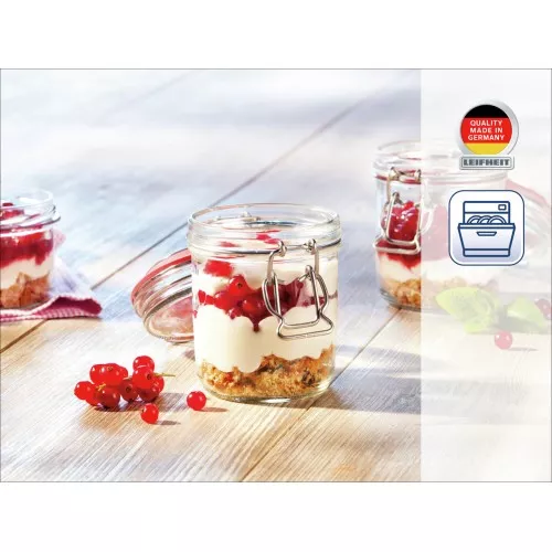 LEIFHEIT Герметичная стеклянная банка 370мл 