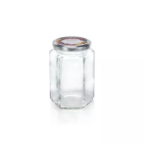 LEIFHEIT Hexagonal glass jar 770ml