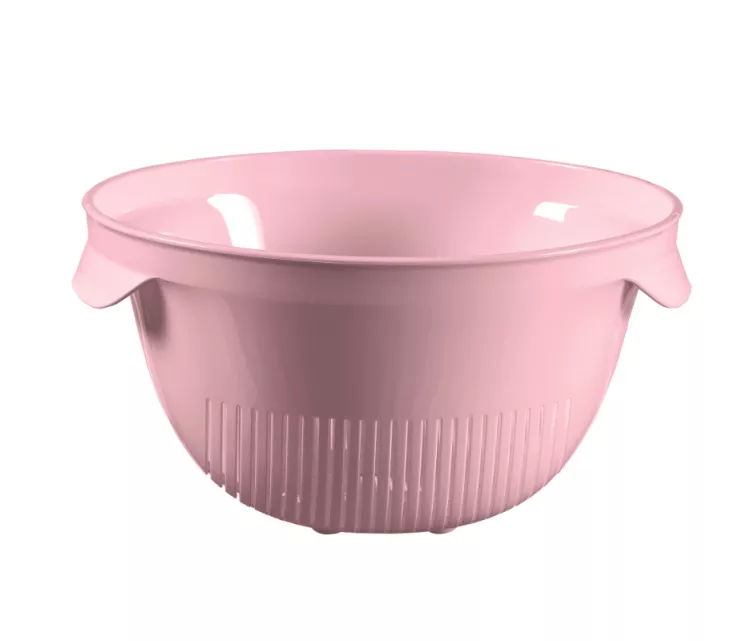 Дуршлаг Kitchen Essentials розовый