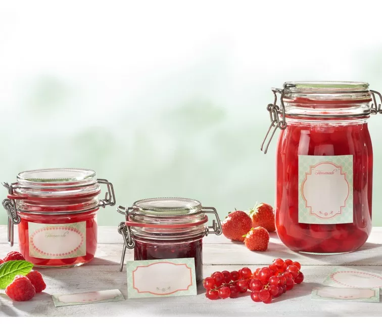 LEIFHEIT Jar decorating sticker set pastel