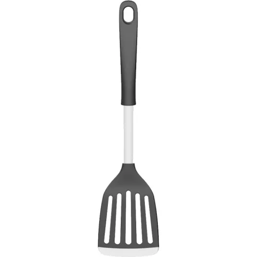 Spatula perforated nylon with silicone edge