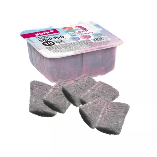 Virtuves beržamie sūkļi piesūcināti ar ziepēm 10 gab.